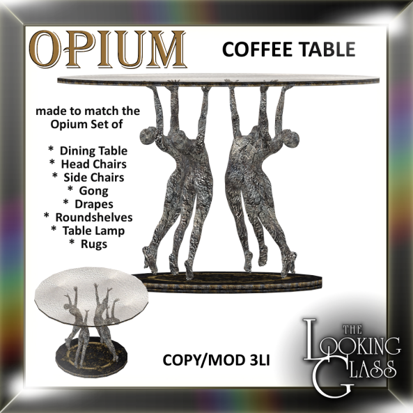 TLG - Opium Coffee Table Ad